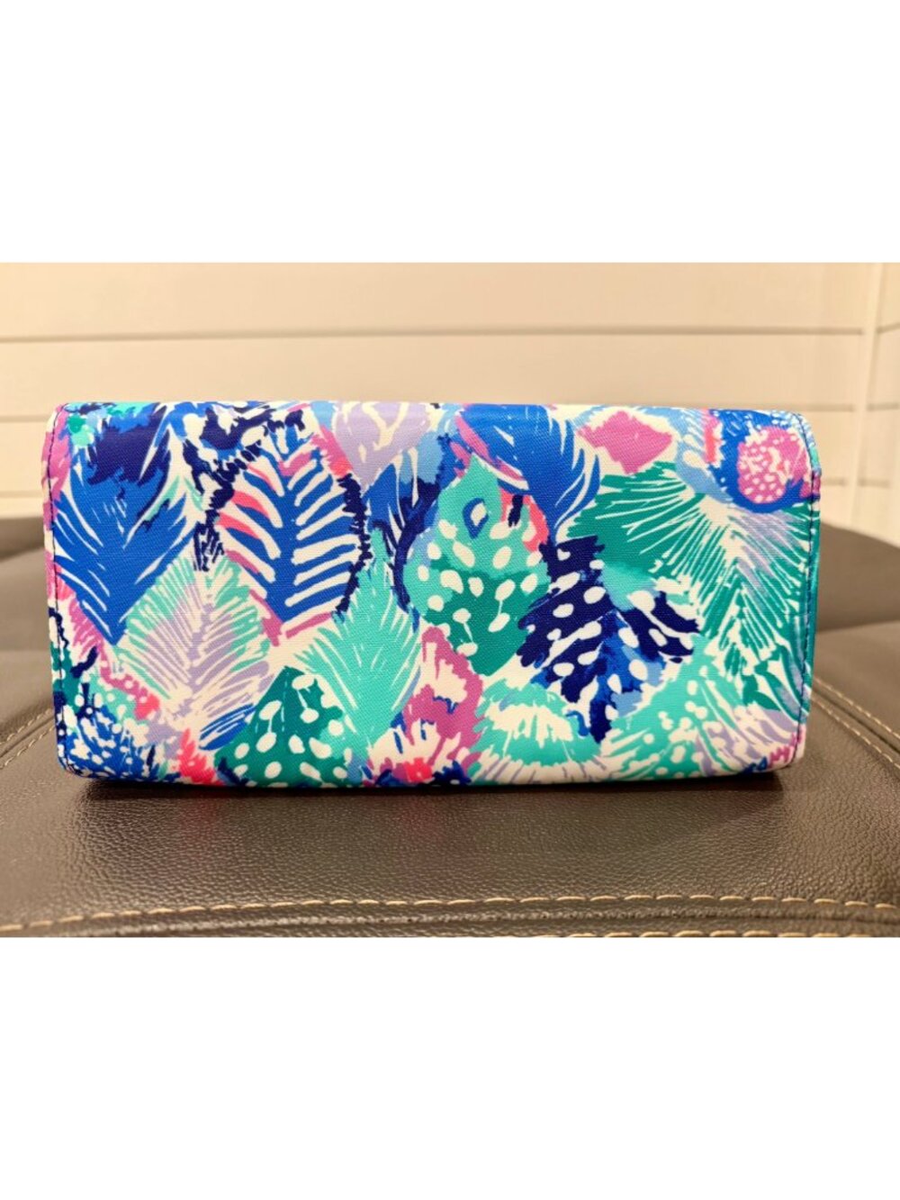 Lilly Pulitzer Multi Quill Out Travel Wallet Passport Organizer - Picture 3 of 11